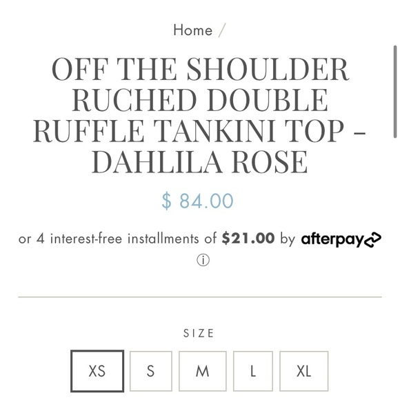 DM fashion Floral off shoulder ruffle Tankini set S - Picture 7 of 11